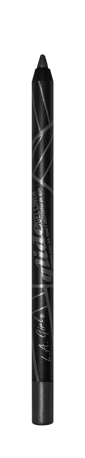 L.A. Girl Glide Gel Eyeliner Pencils, Smoky Charcoal, 0.04  (Pack of 3)