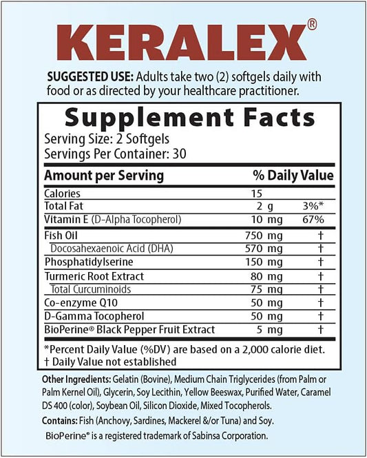 Medix Select Keralex Brain Health Formula (30 Day Supply)