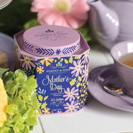 Harney & Sons Mother's Day Tea, 30 Sachets in decorative tin