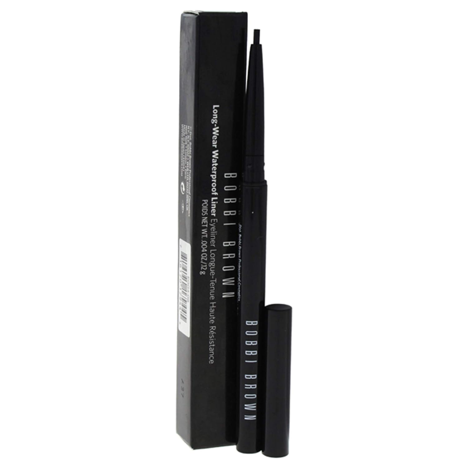 Bobbi Brown Long-Wear Waterproof Eyeliner Blackout for Women, 0.004