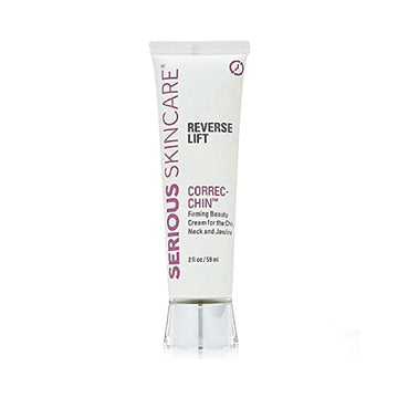 Serious Skincare Reverse Lift Correc-Chin Firming Cream for Lifted Chin, Neck & Jawline – with Argifirm Proprietary Lifting Complex - Algae extract - Hydrolyzed Collagen – Glaucine - 2