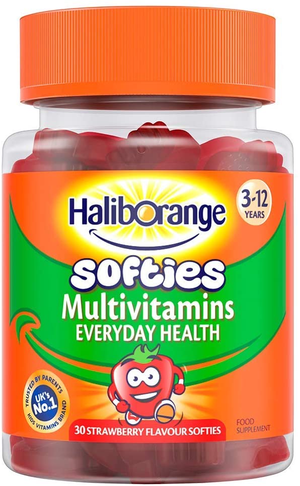 Haliborange Kids Strawberry Multivitamin Fruit Softies