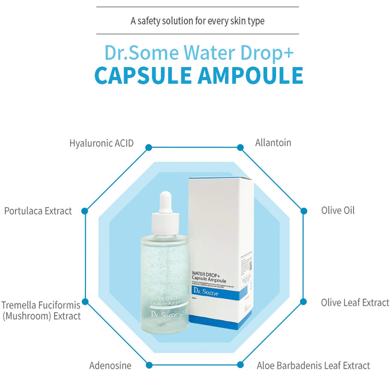 Esupli.com Korean Hyaluronic Acid Water Drop Capsule Ampoule, Moisturiz