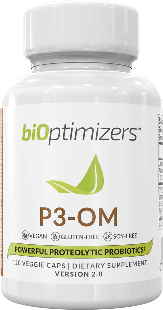 BiOptimizers - P3-OM (60 Capsules) and Gluten Guardian (90 C