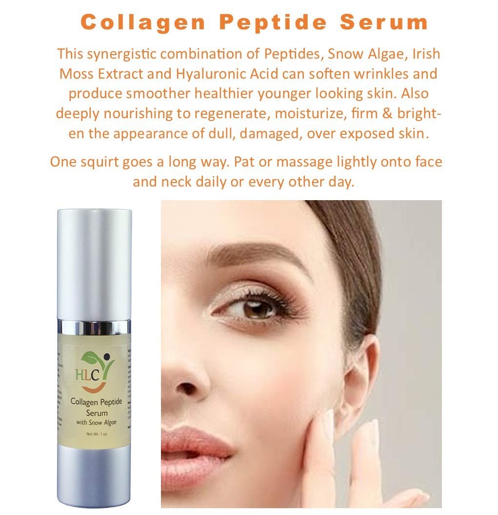 Esupli.com Collagen Peptides Serum with Hyaluronic Acid (1 oz) Diminish