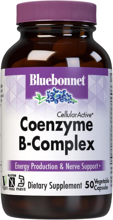 Bluebonnet Nutrition Cellular Active, Coenzyme B-Complex, Contains a F