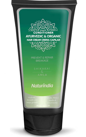 Naturindia Ayurvedic Organic Conditioner for Hair Growth, Regeneration of hair loss with ALOE SHIKAKAI and AMLA plants For Women and Men 6