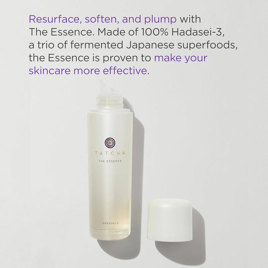 Tatcha The Essence | Oil-Free Moisturizing and Skin Softening Serum Infused with Green Tea, 150 | 5.1