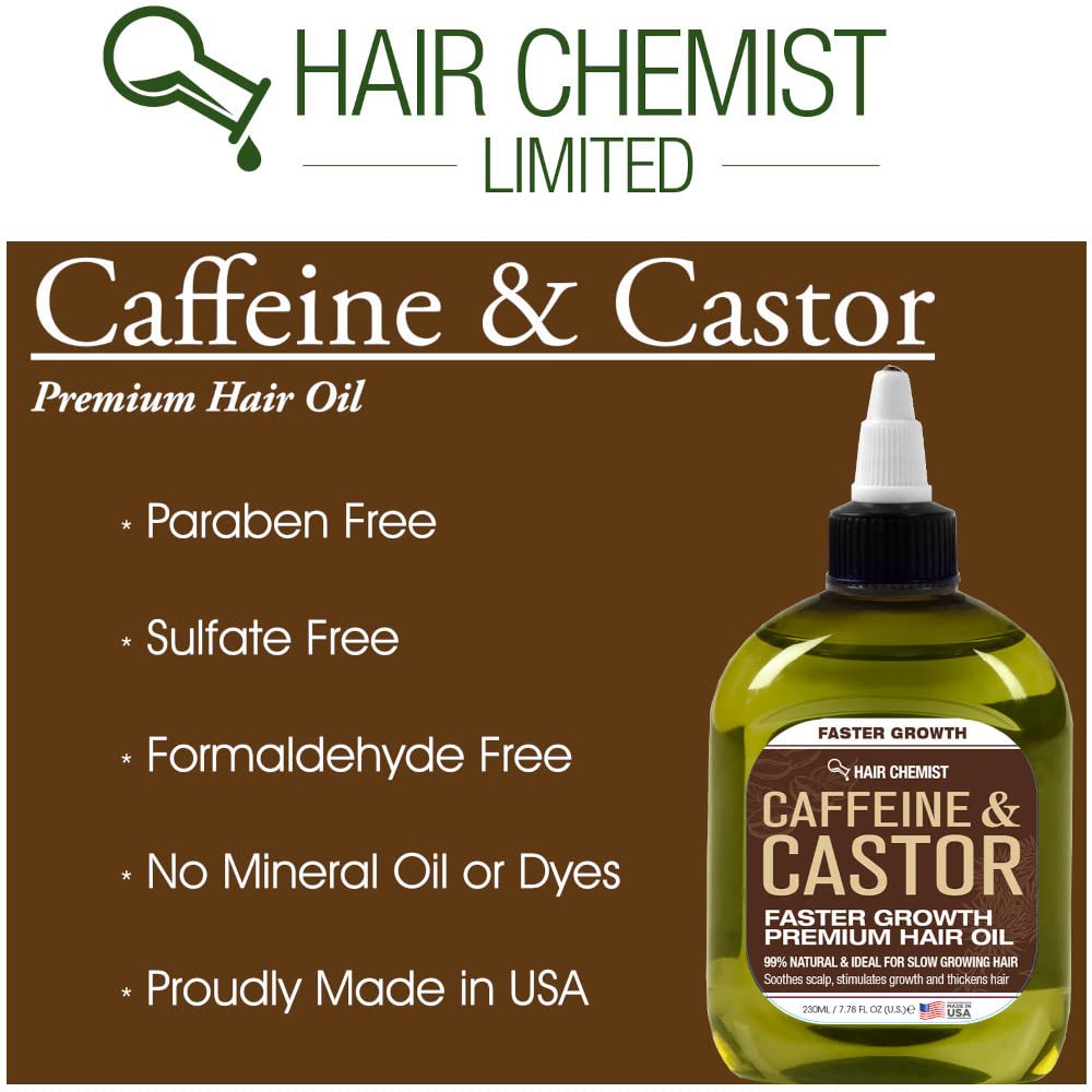  Hair Chemist Caffeine and Castor Faster Growth Hair Oil 7.1