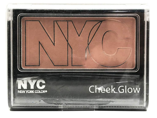Nyc New York Color Cheek Glow Powder Blush Park Avenue Plum 
