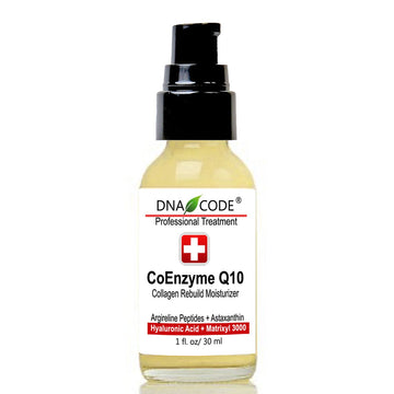 DNA Code®- CoEnzyme Q10 Collagen Rebuild complex Moisturizer + Argireline,Hyaluronic Acid +Matrixyl 3000