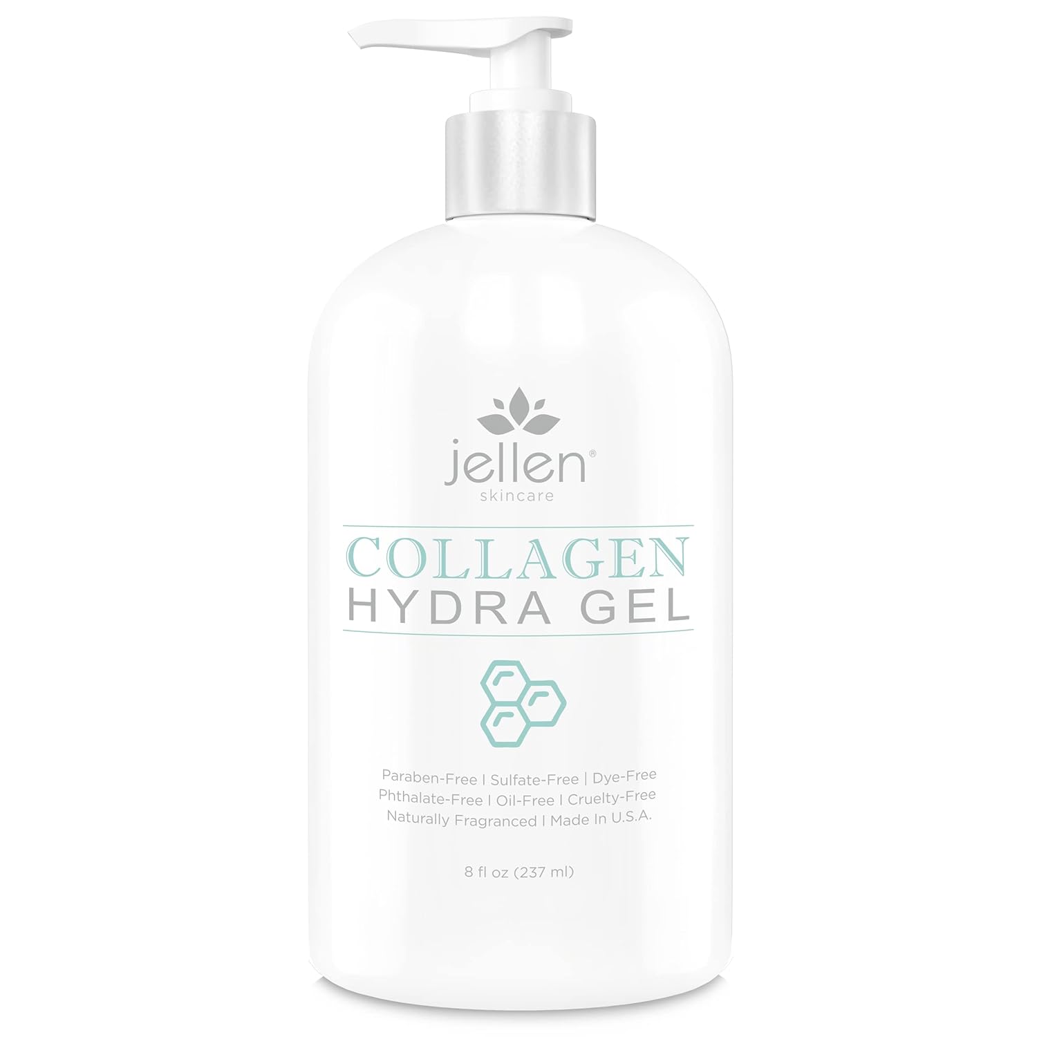 Jellen® Conductive Collagen Facial Gel for Microcurrent, Ultrasonic, Galvanic and Radio Frequency Facial Treatment (8  )