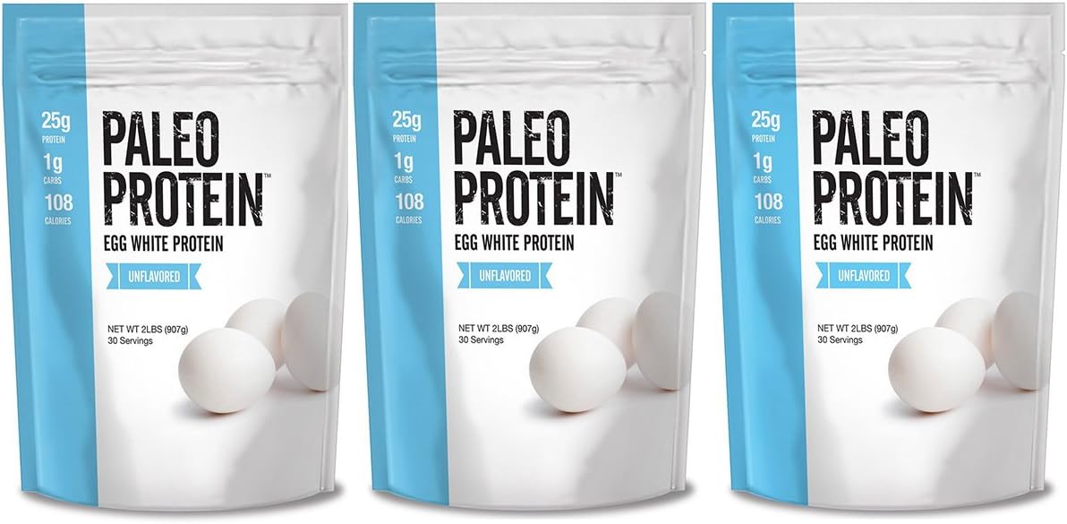 Julian Bakery Paleo Thin Protein Powder | Egg White | Unflavored | 25G6 Pounds