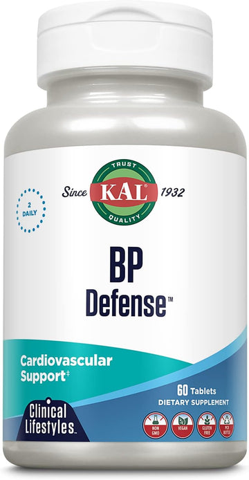 KAL BP Defense Tablets, 60 Count