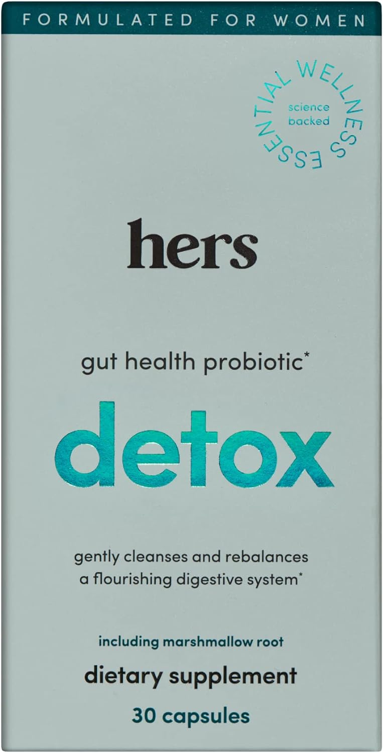 Hers Detox Supplement - Women'S Probiotic Supplement For Detoxing - He