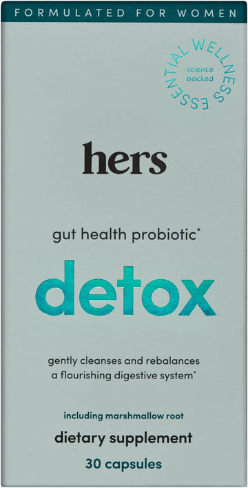 Hers Detox Supplement - Women's Probiotic Supplement for Detoxing - He