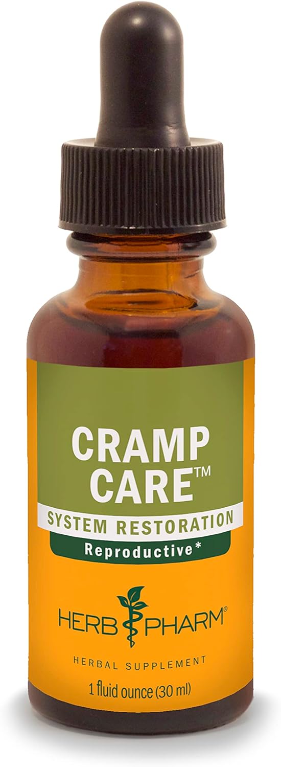 Herb Pharm Cramp Care Liquid Herbal Extract Drops to Support