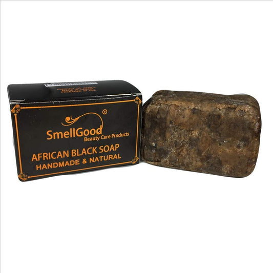 Esupli.com  Smellgood Raw african black soap brick from ghan