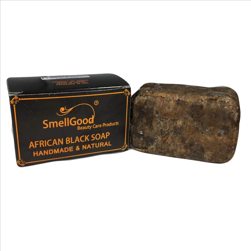 Esupli.com  Smellgood Black soap brick imported from ghana 1