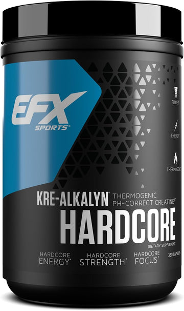 EFX Sports Kre-Alkalyn Hardcore | Thermogenic pH Correct Creatine Mono