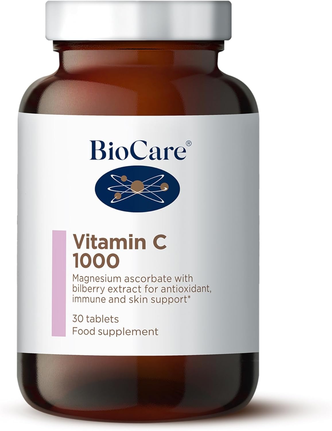 BioCare Vitamin C 1000mg | with Bilberry Extract | Antioxidant, Immune150 Grams