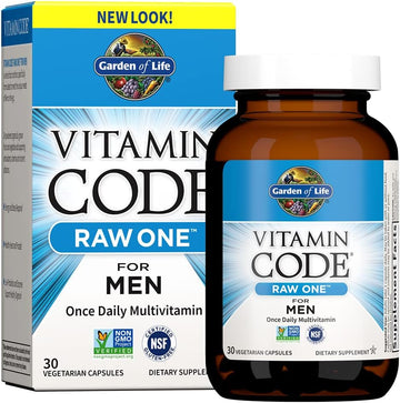 Garden Of Life Vitamin Code Raw One For Men, Once Daily Multivitamin F