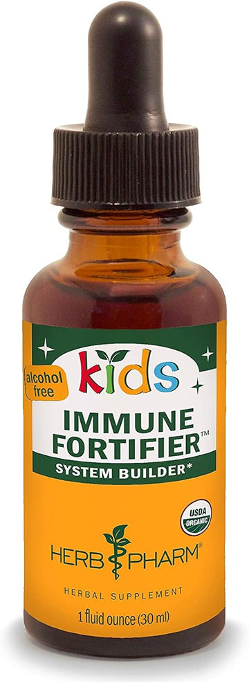 Herb Pharm Kids Certified-Organic Alcohol-Free Immune Fortifier Liquid