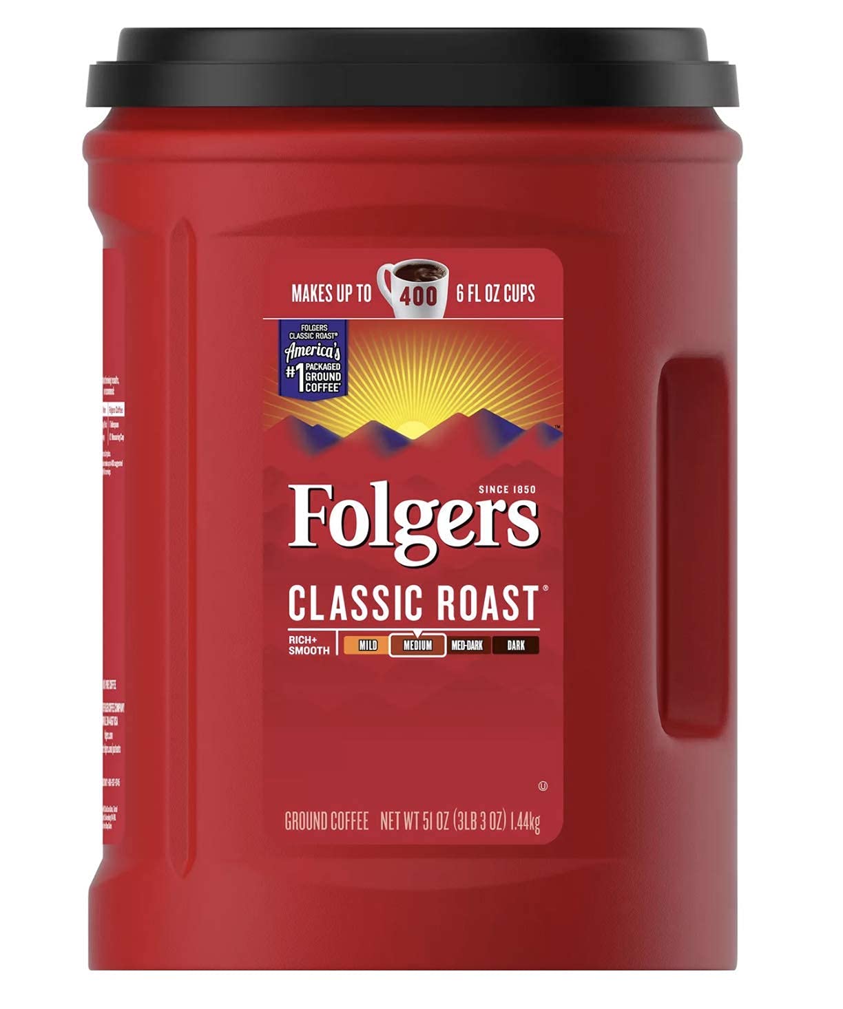Folgers Coffee, Classic(Medium) Roast