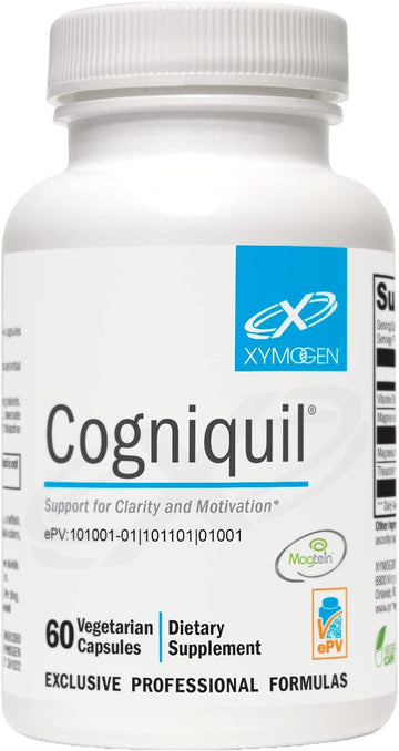 XYMOGEN Cogniquil - Support for Clarity, Focus, Motivation, Mental and