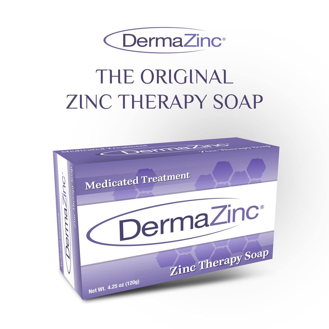 Esupli.com  DermaZinc Zinc Therapy Soap 4.25  (120 gram) Bar