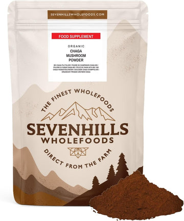 Sevenhills Wholefoods Organic Chaga Mushroom Powder 500g

500 Grams