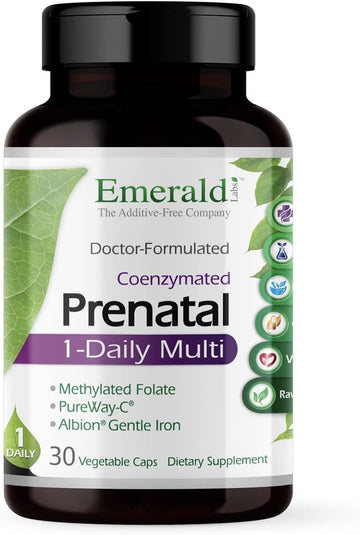 Emerald Labs Prenatal 1-Daily Multi - Multivitamin For Pregnant Women