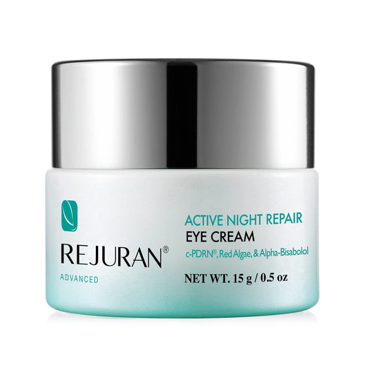 REJURAN Advanced Active Night Repair Eye Cream - Overnight Gel for Fine Lines, Wrinkles, Dark Circles Under and Around Eyes