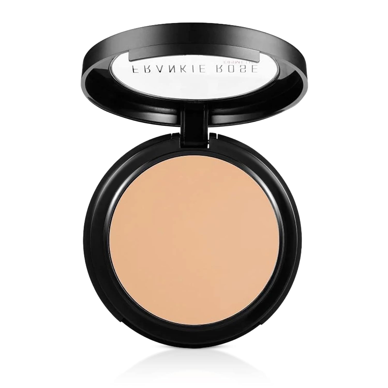 Frankie Rose Cosmetics Powder Foundation – Full Coverage Face Powder For Pores & Imperfections, Evens Out Skin Tone & Shine-Control (Silk)