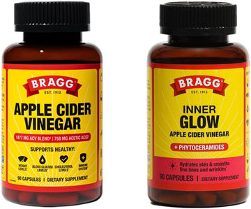 Bragg Original & Inner Glow Apple Cider Vinegar Capsules - V