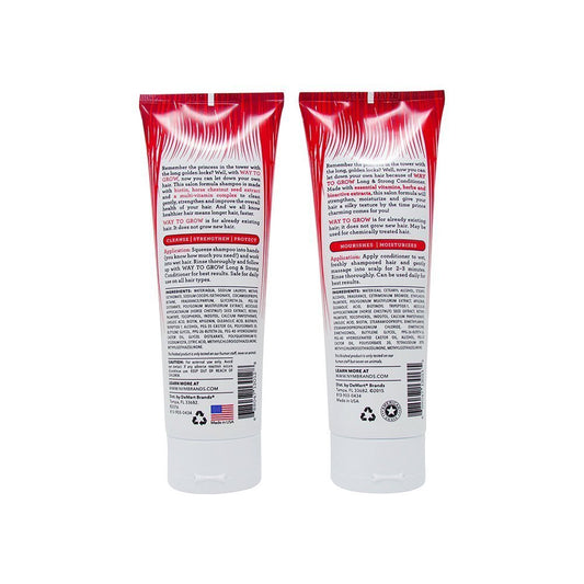 Not Your Mother's Way To Grow Damage Protecting Shampoo & Conditioner Duo Pack 8  (1 of each), for longer stronger hair