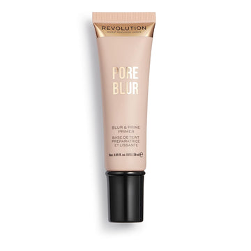 Makeup Revolution Pore Blur Primer, Pore Minimizer Cream, Makeup Primer With Vitamin E To Nourish Skin, 0.95./28