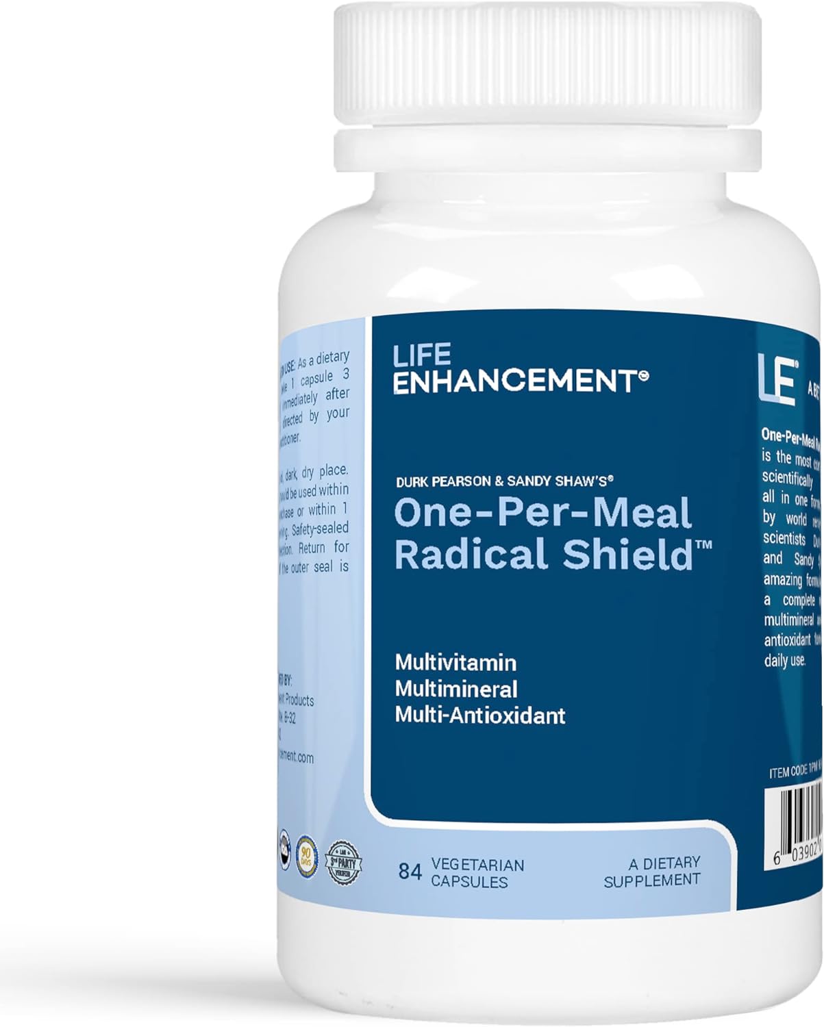 Life Enhancement One-Per-Meal Radical Shield - Multi-Antioxidant, Mult