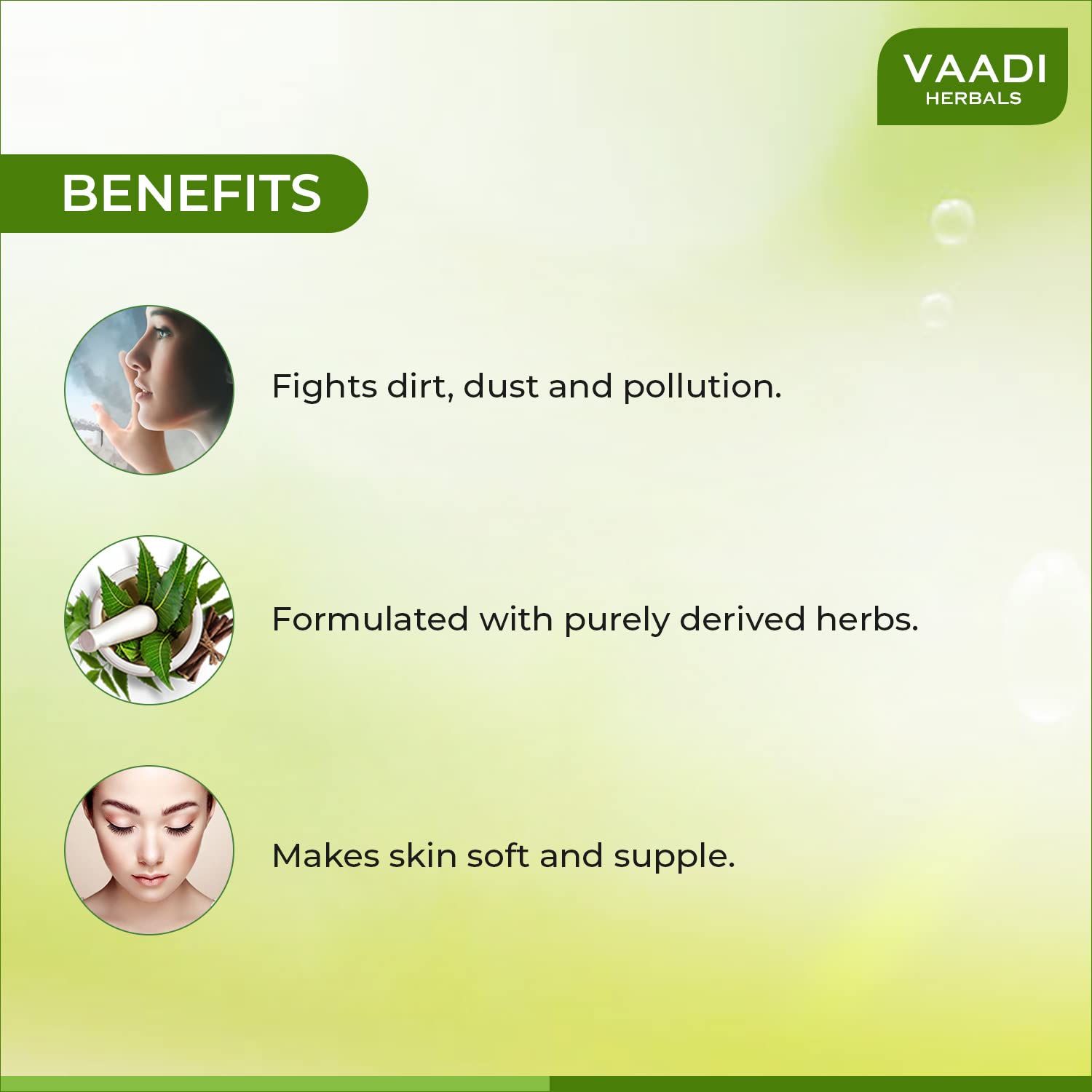 Esupli.com  Vaadi Herbals Alluring Neem Tulsi Soap with Vita