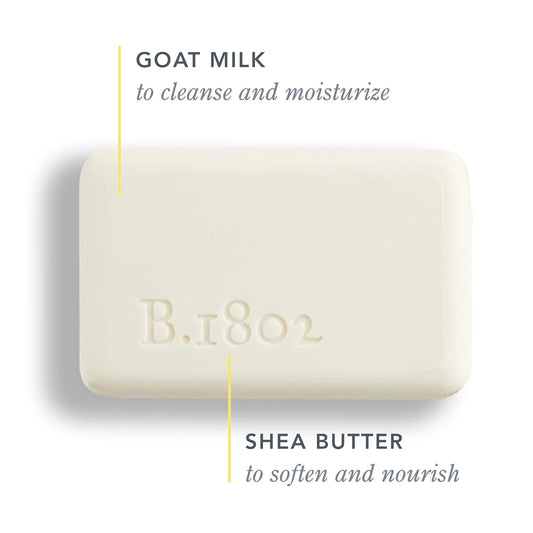 Beekman 1802 Goat Milk Soap Bar 3-Piece Set - Honey & Orange Blossom, 3.5  - Nourishes, Moisturizes & Hydrates the Body - Good for Sensitive Skin - Cruelty Free