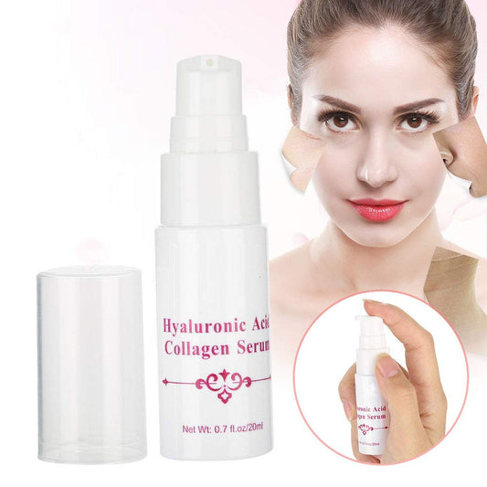 Hyaluronic Acid Moisturizing Serum, Liquid Boost Collagen Production Hyaluronic Acid for Facial Care