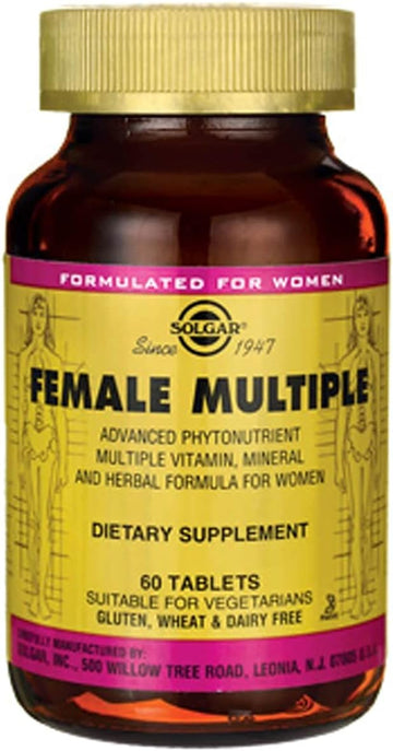 Female Multiple, 60 Tablets, Solgar