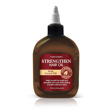 Hair Chemist Strengthen Hair Oil with Castor Oil 2.5 ounce