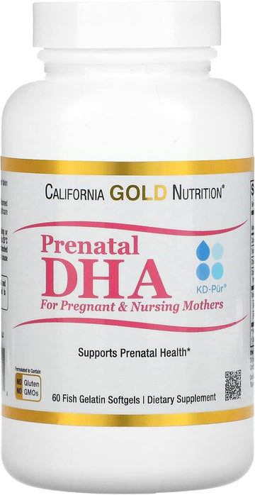 Prenatal DHA for Pregnant and Nursing Mothers, 900 mg, 60 Fish Gelatin
