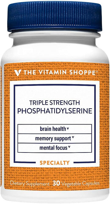 The Vitamin Shoppe Triple Strength Phosphatidylserine for Brain, Memor