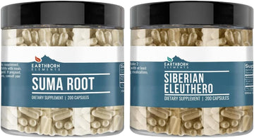 Earthborn Elements Suma Root & Siberian Eleuthero Capsule Bu