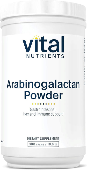 Vital Nutrients Arabinogalactan Powder | Vegan Supplement to Support G12.87 Ounces