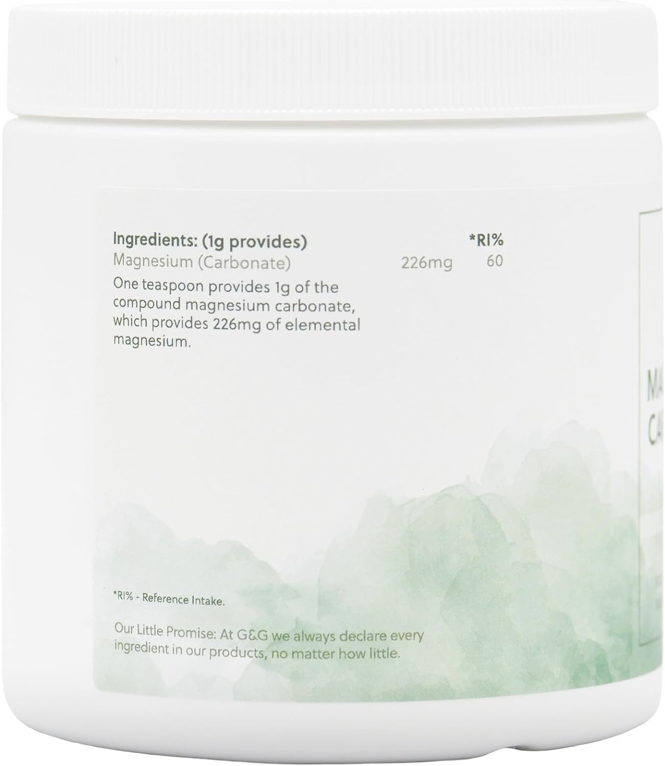 Magnesium Carbonate Powder | 100g Pure Magnesium Carbonate Powder | 22