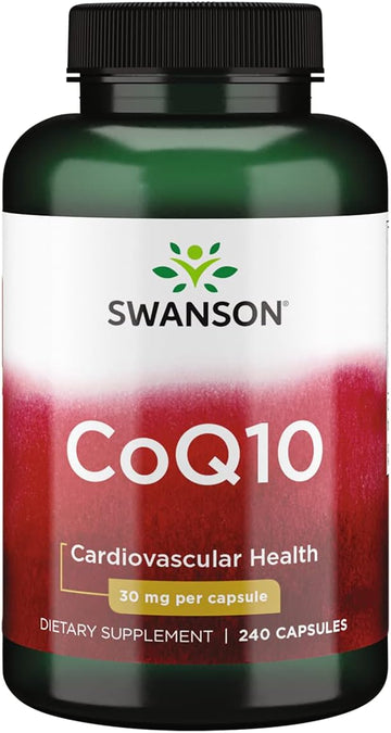 Swanson Coq10 30 30 Milligrams 240 Capsules
