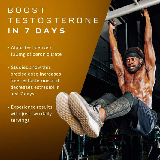 Testosterone Booster for Men, MuscleTech AlphaTest, Tribulus Terrestri